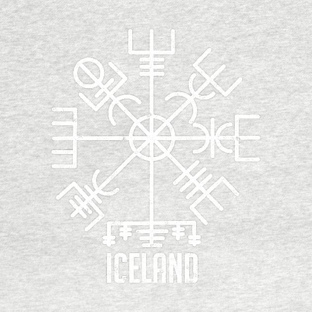 Iceland Vegvisir T-shirt by VeryBear